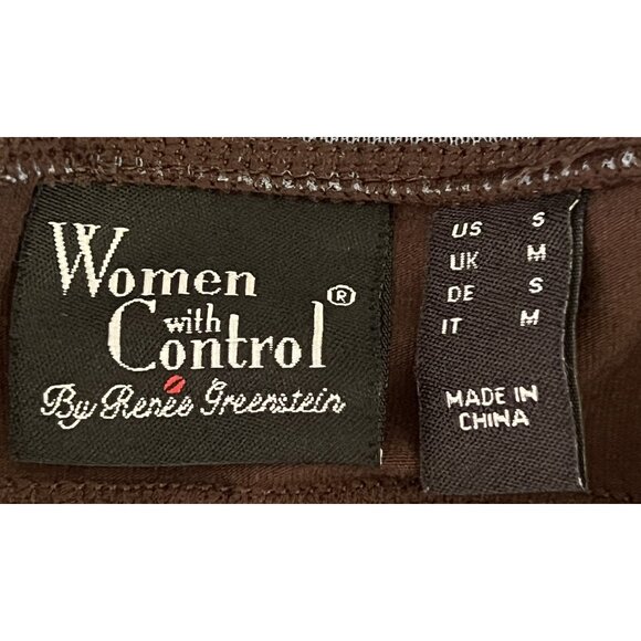 Women With Control Athleisure High-Waist Brown Workout Yoga S Leggings Pockets - Picture 5 of 8